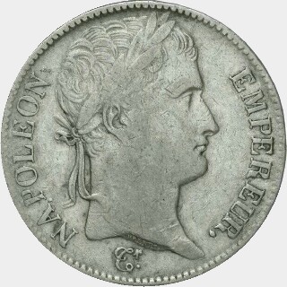 1813-Q  Five Francs obverse