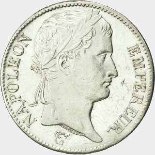 1812-T  Five Francs obverse