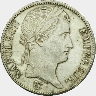 1812-L  Five Francs obverse