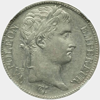 1811-K  Five Francs obverse
