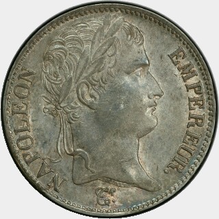 1812-K  Five Francs obverse