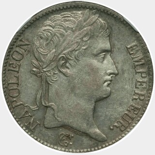 1812-I  Five Francs obverse