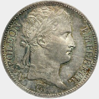 1811-BB  Five Francs obverse