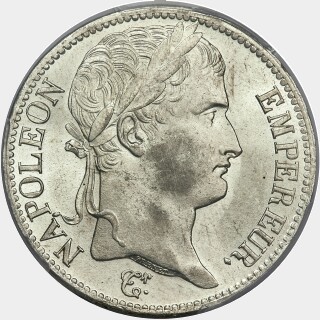 1811-B  Five Francs obverse