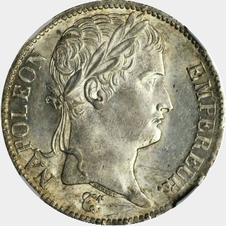 1812-B  Five Francs obverse