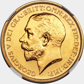 1911 Proof Two Pound obverse