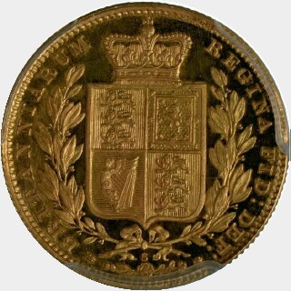 1880-S Proof Full Sovereign reverse