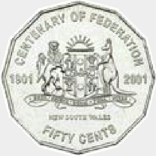 2001  Fifty Cent reverse