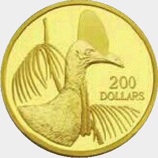 2004 Proof Two Hundred Dollar reverse