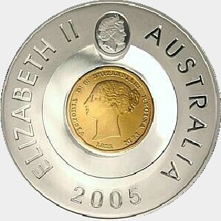2005 Proof One Dollar obverse